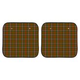 Scott Brown Modern Tartan Car Sun Shade - 2 Pieces